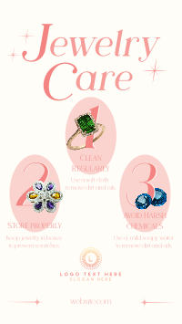 Jewelry Care Tips Facebook Story