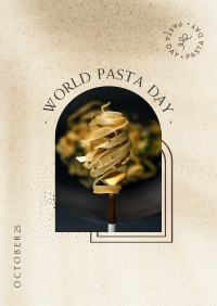 Stick a Fork Pasta Poster