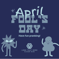 Happy Pranking Instagram Post Design