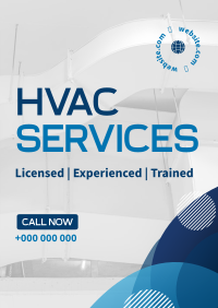 Professional HVAC Specialist Flyer Design