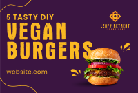 Vegan Burger Buns  Pinterest Cover Image Preview