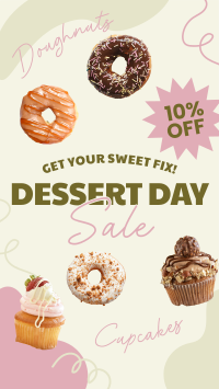 Dessert Day Sale Instagram Reel Image Preview