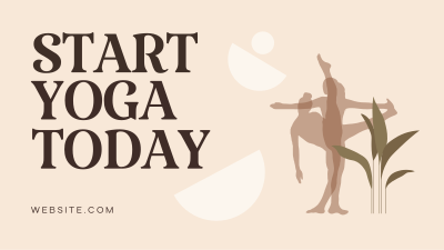 Start Yoga Now Facebook Event Cover Image Preview