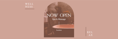 Spa & Massage Twitter Header Image Preview