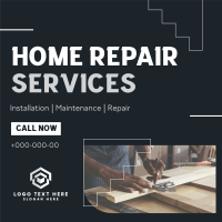 Simple Home Repair Service Linkedin Post Image Preview