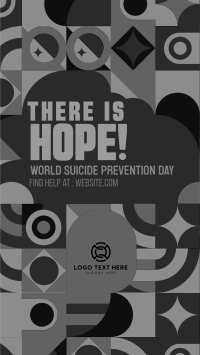 Hope Suicide Prevention Instagram Story Design