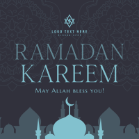 Blessed Ramadan Instagram Post Design