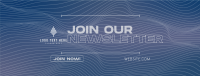 Modern Minimal Newsletter Facebook Cover