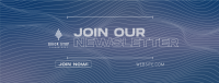 Modern Minimal Newsletter Facebook Cover Image Preview