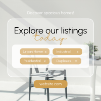 Elegant Real Estate Instagram Post Image Preview