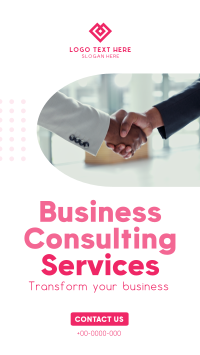 Generic Business Consultation Instagram Reel Image Preview