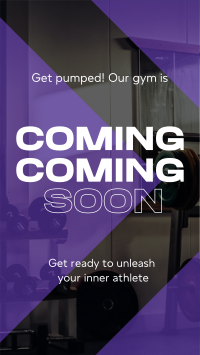 Fitness Gym Opening Soon TikTok Video