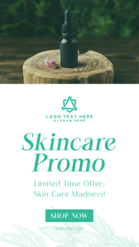 Skincare Promo CBD  Facebook Story