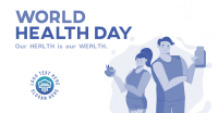 Healthy People Celebrates World Health Day Facebook Ad