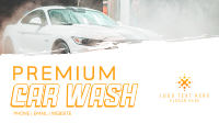 Premium Car Wash Facebook Event Cover