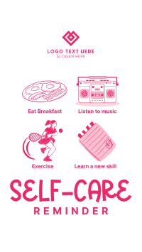 Self-Care Tips Facebook Story