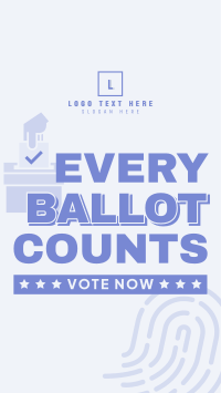 Every Ballot Counts Facebook Story