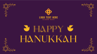 Hanukkah Menorah Ornament Animation