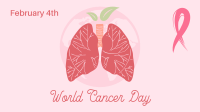 Lungs World Cancer Day  Facebook Event Cover