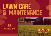 Clean Lawn Care Postcard