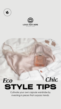 Eco Chic Tips Instagram Reel Image Preview