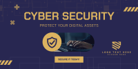 Cyber Security Solutions Twitter Post