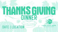 Retro Thanksgiving Day Animation