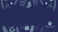 Countdown To Christmas Zoom Background