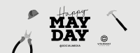 Happy May Day Facebook Cover Image Preview