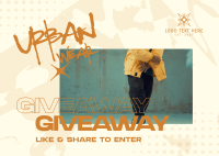 Urban Fit Giveaway Postcard