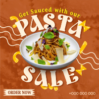 Saucy Pasta Sale Instagram Post Image Preview