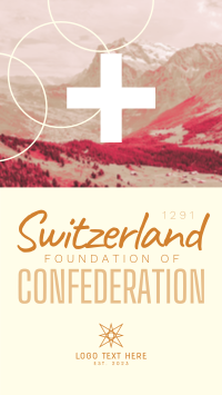 Switzerland Foundation of Confederation Facebook Story