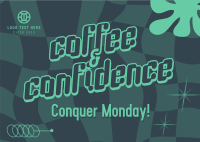 Conquering Mondays Postcard