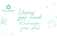 Unplug your mind Pinterest Cover Image Preview