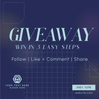 Giveaway Express Instagram Post