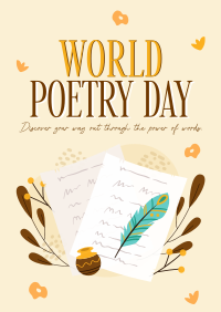 Poetry Creation Day Poster