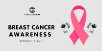 Fight Against Breast Cancer Twitter Post