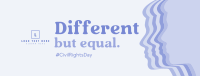 Different But Equal Facebook Cover