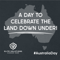 Australian Day Map Instagram Post Image Preview