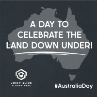 Australian Day Map Instagram Post Image Preview