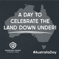 Australian Day Map Instagram Post Image Preview