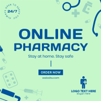 Pharmacy Now Instagram Post Design