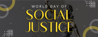 Social Justice Day Facebook Cover