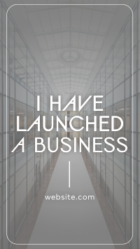 Minimalist Business Launch Video