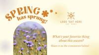 Spring Delicate Facebook Event Cover