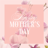 Mother's Day Pink Flowers Instagram Post Image Preview