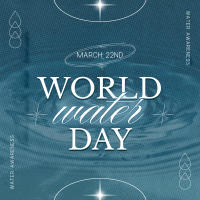 World Water Day Greeting Instagram Post