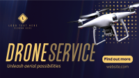 Modern Professional Drone Service Animation Image Preview