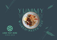 Pasta Gourmet Postcard