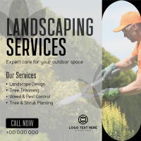 Professional Landscape Services Instagram Post